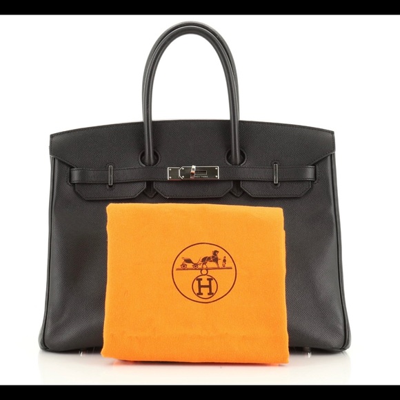 Hermes Birkin 35 Epsom Leather Black Palladium - Picture 9 of 16